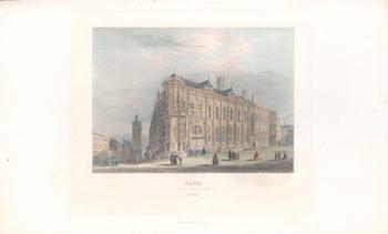 Item #71-1545 Gand (Vue de l’Hotel de Ville). 19th Century Engraver.