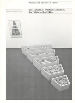 Item #71-1569 Permanent Collection Focus: Conceptualism-Postconceptualism, the 1960s to the...