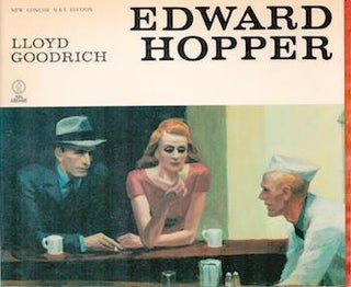 Item #71-1722 Edward Hopper. New Concise NAL Edition. Lloyd Goodrich