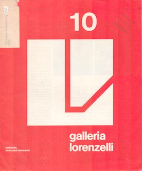 Item #71-1876 Max Bill. Exhibition at Gallerie Lorenzelli #10., Milan (An exhibition dedicated to...