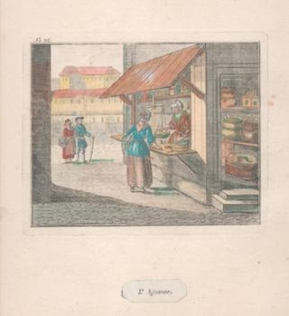 Item #71-2119 L’Aginateur, No. 36. 18th Century French Engraver