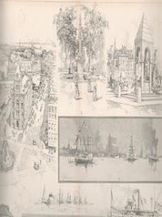 Item #71-2125 The City of Detroit and its Surroundings. From August 17, 1889 issue of Harper’s...