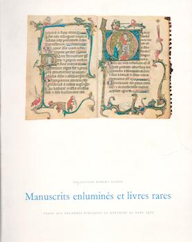 Item #71-2268 Collection Robert Danon. Manuscrits Enlumines et Livres Rares. (Auction catalogue,...