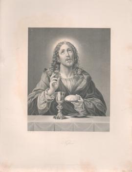 Item #71-2350 Jesus. D. J. . After Carlo Dolci Pound, Engraver