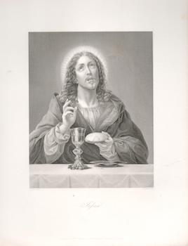 Item #71-2362 Jesus. D. J. . After Carlo Dolci Pound, Engraver