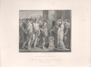 Item #71-2442 Pylades and Orestes. Kennerley J. . After Benjamin West, Engraver