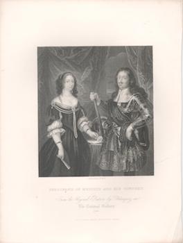 Holl, W. (Engraver). After Diego Velazquez - Ferdinand of Medicis and His Consort