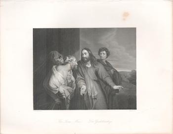Item #71-2501 The Lame Man. Johann Leonhard . After Anthony van Dyck Appold, Engraver.
