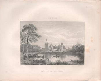 Aubert. (Engraver). After Andre Girault - Eure Et Loir-Chateau de Maintenon