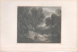 Item #71-2537 The Watering Place. Wedgwood . After Sir Thomas Gainsborough, Engraver