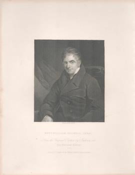 Holl, Benjamin. (Engraver). After John Jackson - Reverend William Holwell Carr