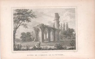 Item #71-2767 Ruines de L’Abbaye de La Victoire. Adam., After Civeton, Engraver