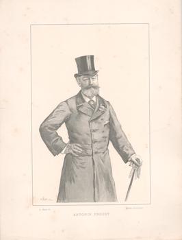Phiriat, H. (Engraver); After Edouard Manet - Antonin Proust (French Journalist and Politican)