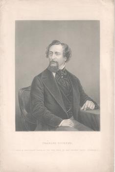 Item #71-3023 Charles Dickens, from a photograph taken at the time when he was writing ‘David...