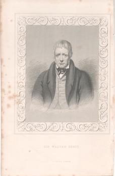 Item #71-3060 Sir Walter Scott [Scottish historian, novelist, poet, and playwright, 1771-1832]....