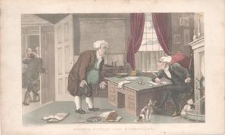 Item #71-3082 Doctor Syntax and Bookseller. Thomas Rowlandson
