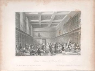 Item #71-3115 British Museum-The Reading Room. Henry Melville, After Thomas Hosmer Shepherd,...