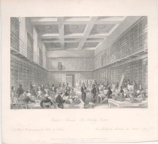 Item #71-3119 British Museum-The Reading Room. Henry Melville, After Thomas Hosmer Shepherd,...