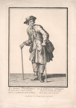Item #71-3145 Le Grand Triomfateur ou le libraire ambulan. 18th Century Engraver
