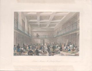 Item #71-3150 British Museum-The Reading Room. Henry Melville, After Thomas Hosmer Shepherd,...