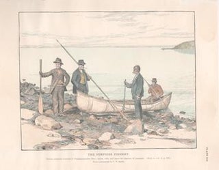 Item #71-3157 The Porpoise Fishery, [Maine]. Engraver unknown, from a., T. W. Smillie