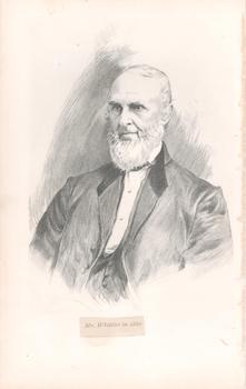 19th Century Etcher - Portrait of John Greenleaf Whiitter (1807-1892)