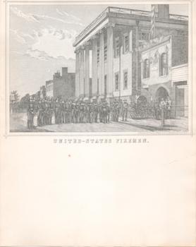 Item #71-3185 United-States Firemen. 19th Century Engraver