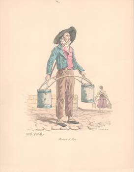 Item #71-3214 Porteur d’Eau (Water Carrier). After Carle Vernet, French