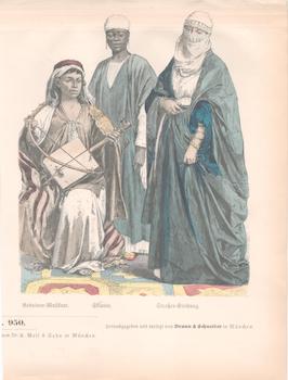 Item #71-3257 Beduinen-Militant. 19th Century Artist