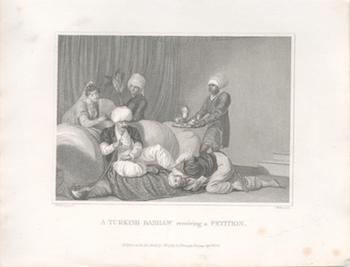 Craig, William Marshall; T. Wallis (Engraver) - A Turkish Bashow Receiving a Petition