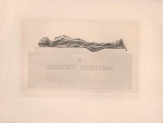 Item #71-3292 A Godefroy Cavaignac. (French politician and journalist, his tomb at Monmatre)....