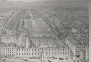 Item #71-3334 Histoire du Palais Royal: Le Palais Royal en 1679. vu de la rue St. Honore. Charles...