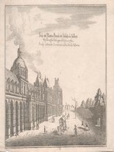 Item #71-3337 Prosp. rotundi Cacuminis in Palatie des Tuilleries. Jean Marot, After