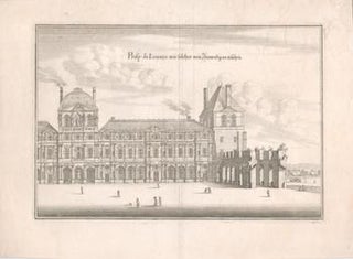 Item #71-3338 Prosp. du Louvre wie solcher von Inivendig anzusehen. Jean Marot, After