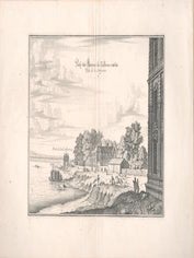 Item #71-3341 Prosp. des Gartens des Tuilleries und der Porte de la Conference. Jean Marot, After
