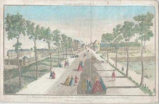 Item #71-3394 Vue d’Optique du XVIIIe siecle: Vue Perspective de la grande Rue de St. Denis en...