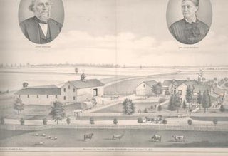 Item #71-3436 Residence and Farm of Jacob Anderson, Albion Tp., Calhoun County, Michigan....