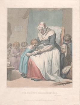 Item #71-3441 The Country Schoolmistress. 19th Century Engraver