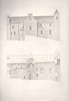 Item #71-3469 XII Siecle. Monuments Historiques-V: Eglise de Saint Amand-de-Coly (Dordogne). A....
