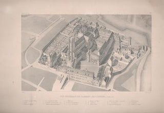 Item #71-3493 Vue Generale de l’Abbaye de St. Bertin (Annee 1756). Emmanuel Wallet, Lemercier,...