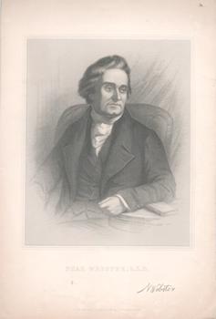 Item #71-3535 Noah Webster, L.L. D. (American lexicographer, English-language spelling reformer,...