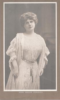 Item #71-3567 Portrait of Miss Marie Corelli (British novelist, 1855-1924). Elliott, Fry?,...