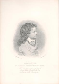 Item #71-3569 Portrait of Thomas Chatterton “The marvellous boy who perished in his pride.”...