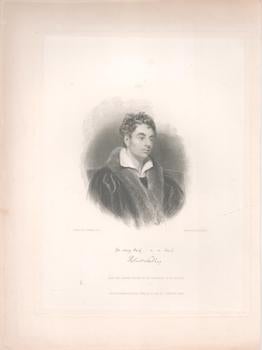 Item #71-3572 Portrait of Robert Southey (English poet, 1774-1843). T. Phillips, E. Finden,...