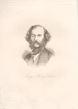 Item #71-3584 Portrait of George Henry Lewes (English biographer, literary critic, dramatist,...