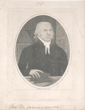 Item #71-3604 Portrait of Reverend Dr. John Jamieson (Scottish minister of religion,...