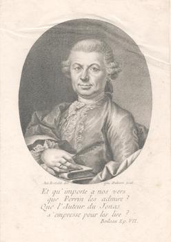 Item #71-3687 Portrait of Carlo Gozzi (Italian dramatist, 1720-1806). Anthoio Bertoldi, Giuseppe...