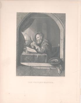 Item #71-3698 The Writing-Master. Miers, A. L. Dick, After, Engraver
