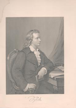 Item #71-3764 Portrait of Friedrich Schiller (German poet, philosopher, playwright and historian,...