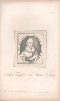 Item #71-3778 Portrait of John Taylor, the Water Poet (English poet, 1578-1653). 18th Century...